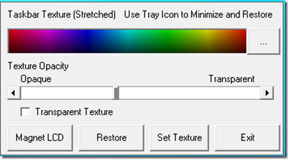 Windows 7 Taskbar Texture